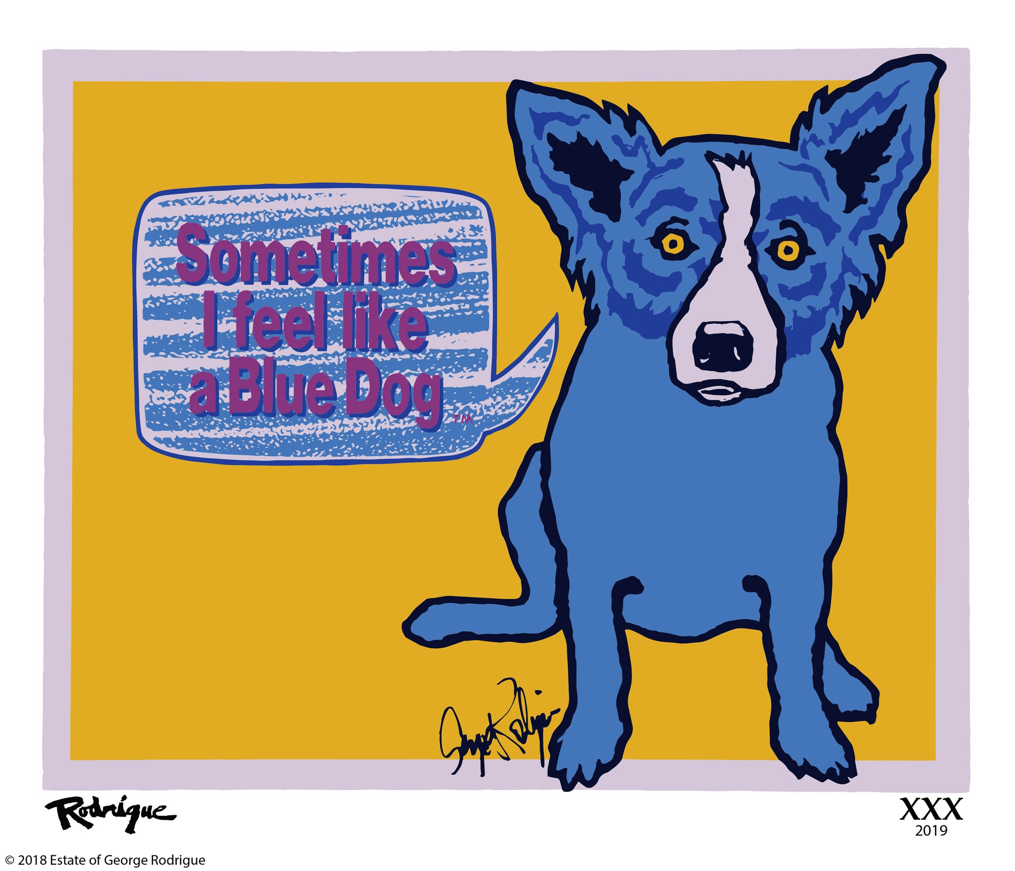 Sometimes I Feel Like a Blue Dog